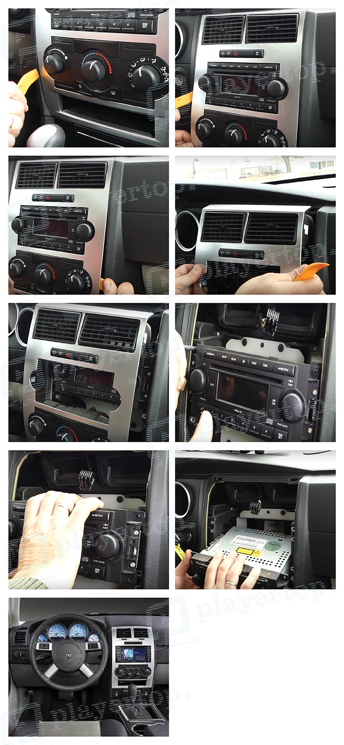 Installation autoradio Dodge Magnum